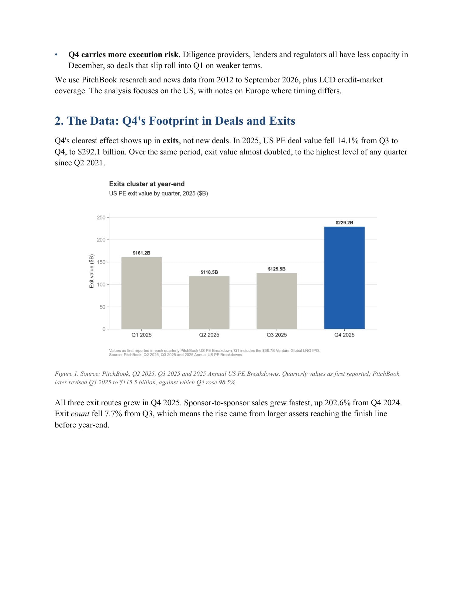 The Q4 Imperative: Why the Fourth Quarter Shapes Investment and M&A Outcomes, page 3 of 12