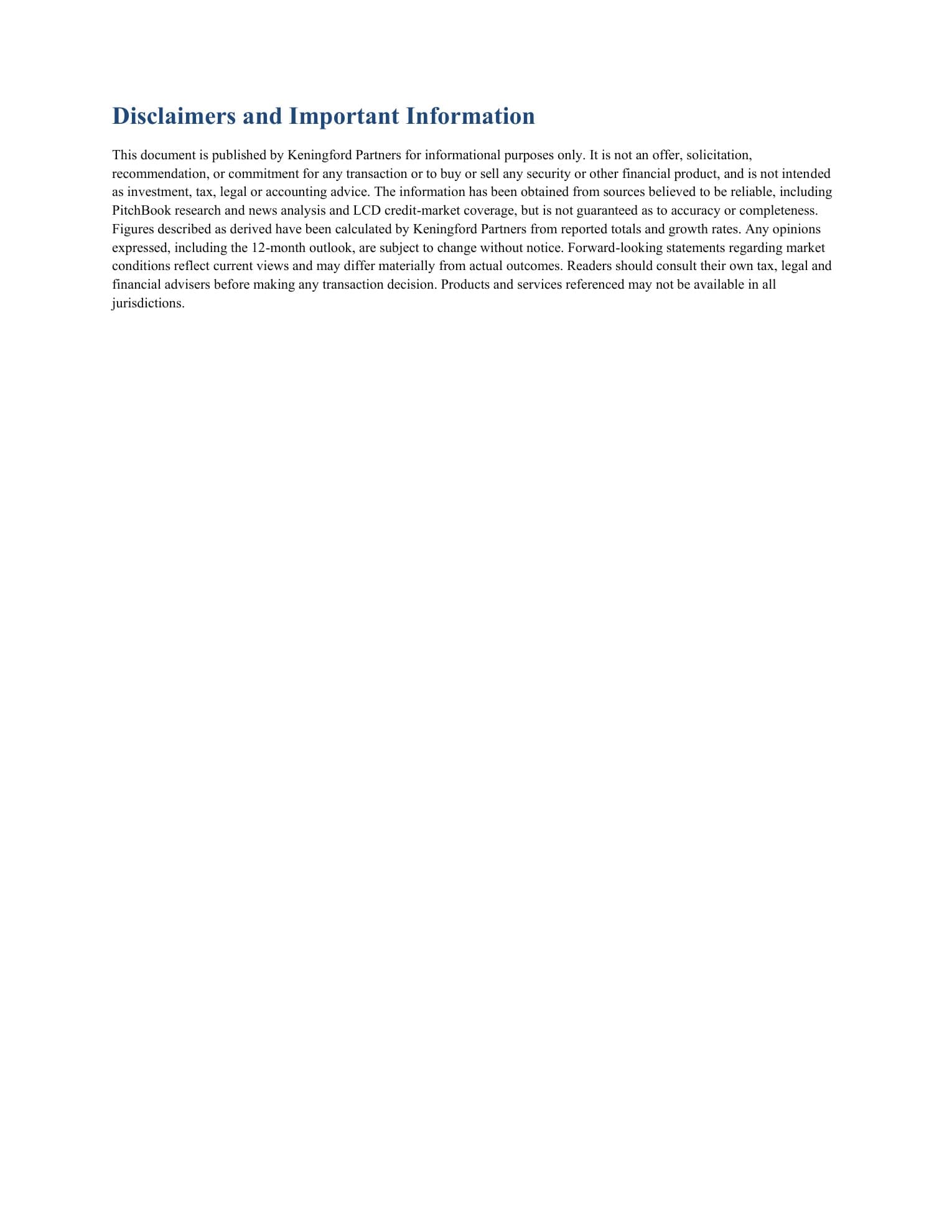The Q4 Imperative: Why the Fourth Quarter Shapes Investment and M&A Outcomes, page 12 of 12